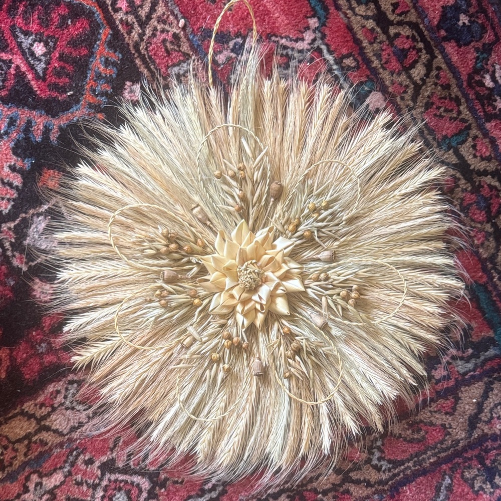 Natural Wheat Wall Art Decor